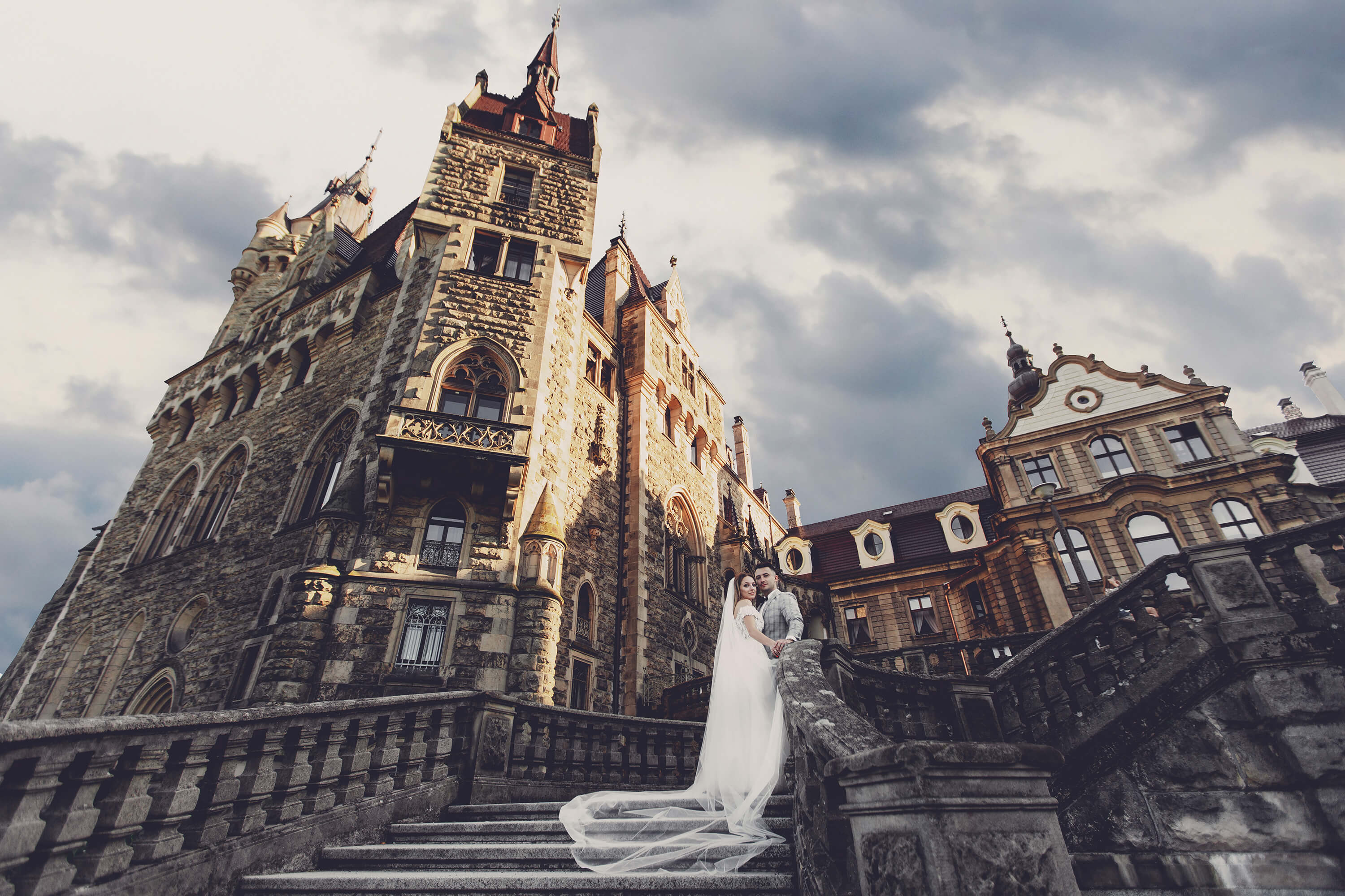 sesja slubna zamek moszna midarstudio 10 duze Midar Studio Fotograf ślubny i Kamerzysta na wesele